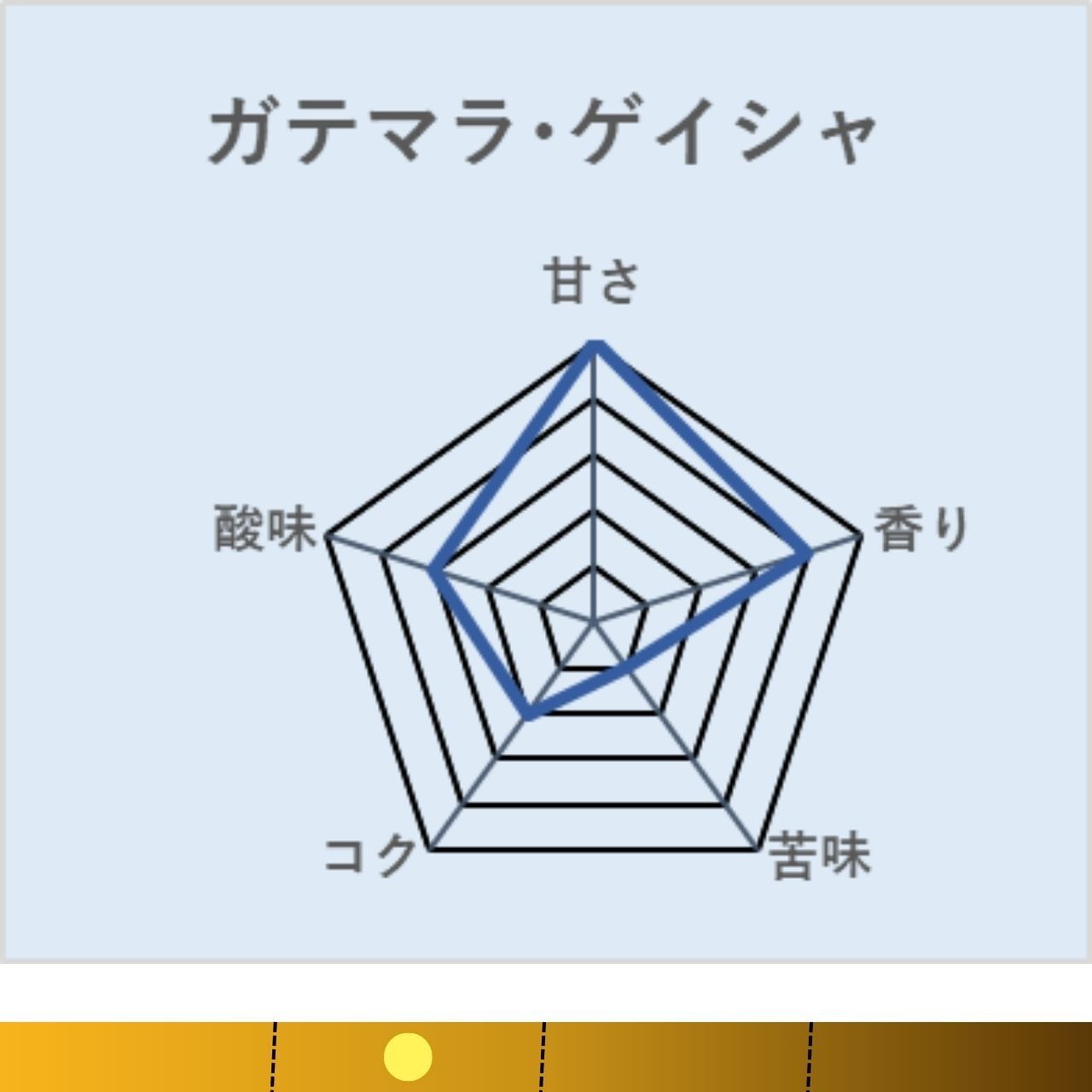 ガテマラ・コンポステラ・ゲイシャ 中煎り150g【岳山珈琲】